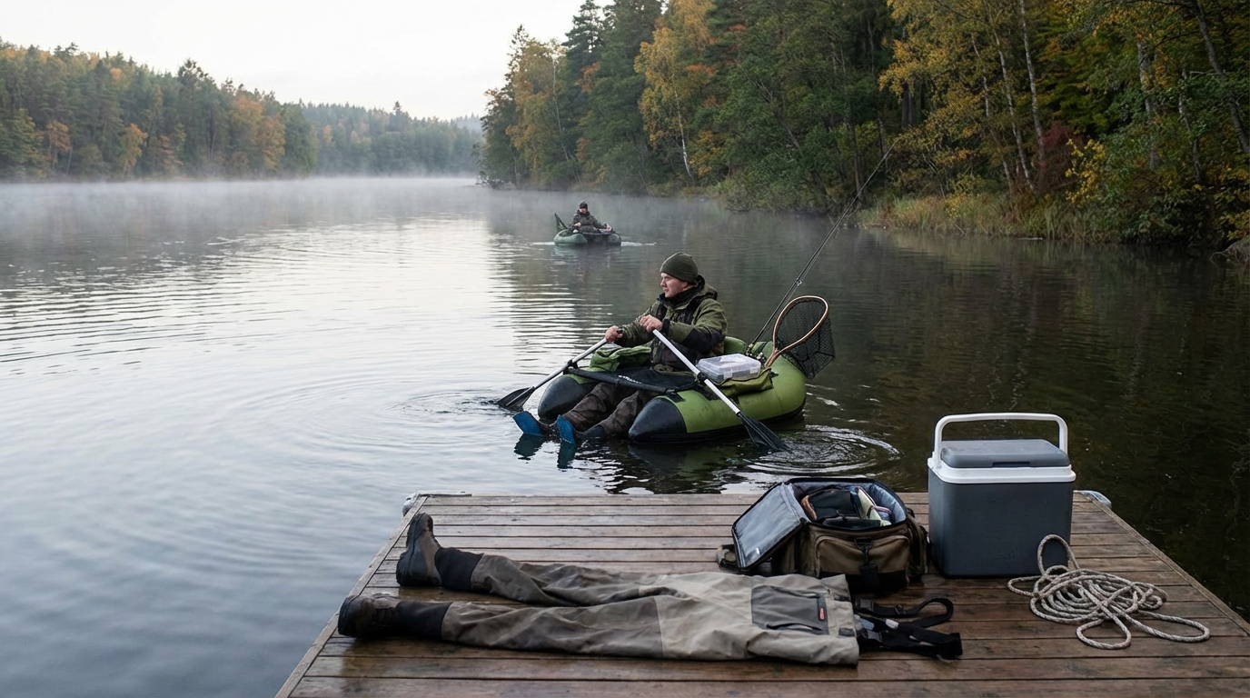 10 conseils pour bien débuter la pêche en float tube