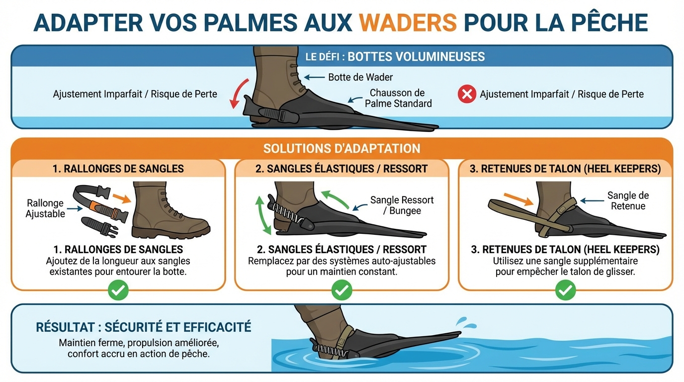 Comment choisir ses palmes pour waders