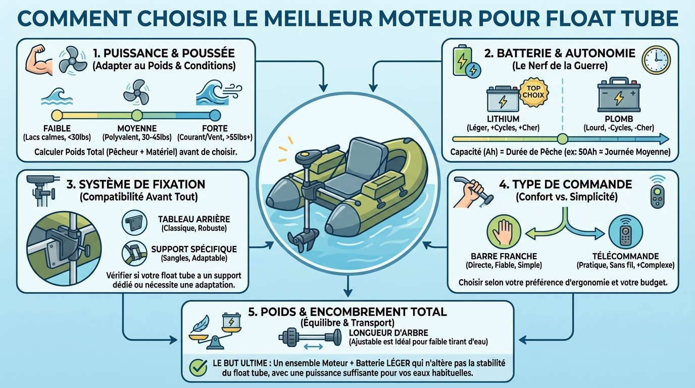 Comment choisir le meilleur moteur pour float tube 1 Comparatif des meilleurs moteurs