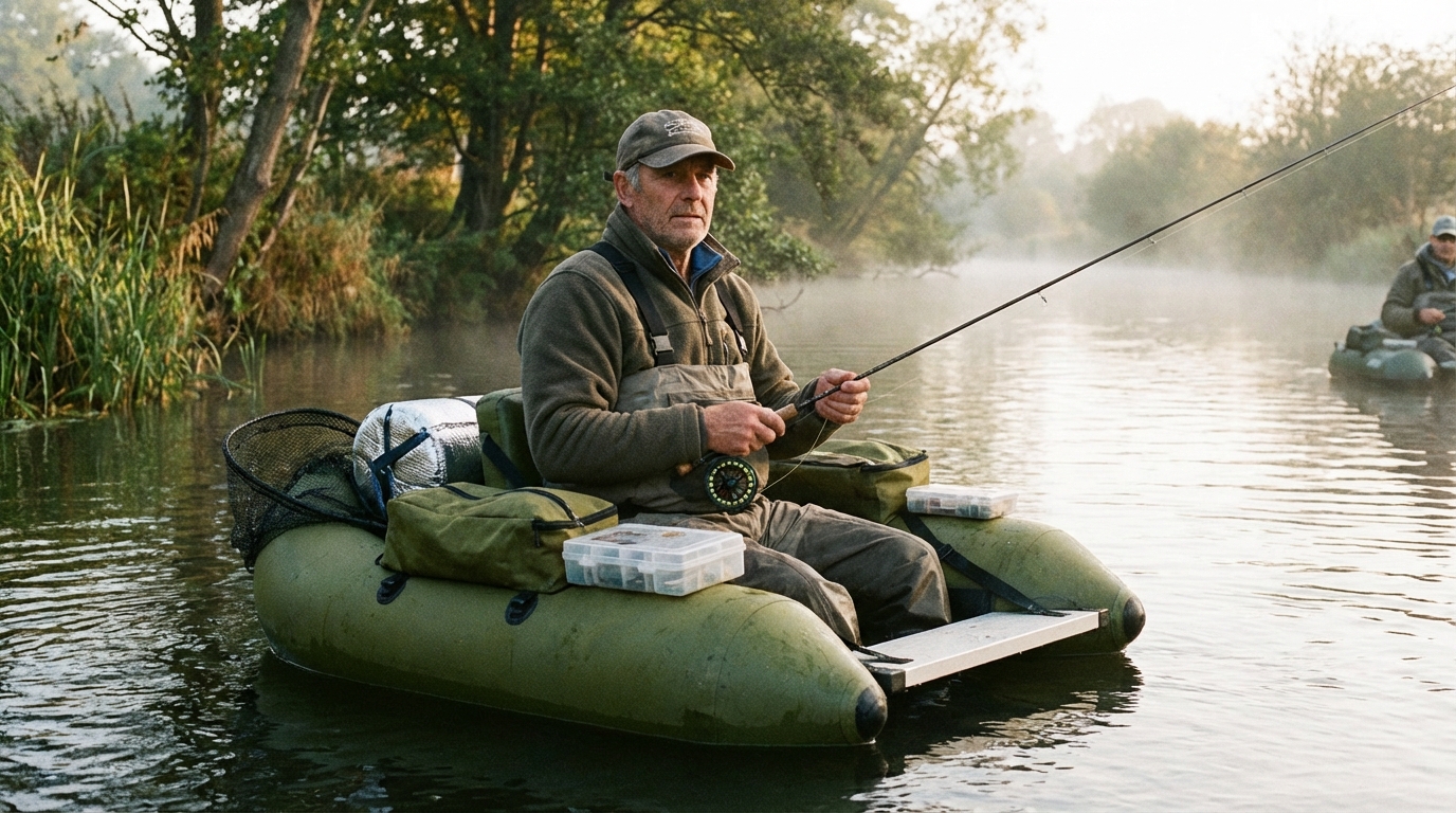 Découvrez le float tube flatform : le choix des pêcheurs