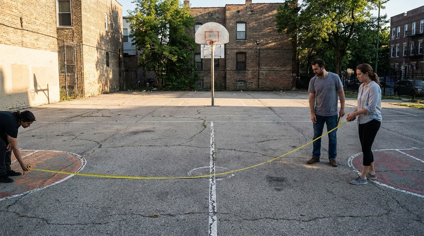 Dimensions idéales d'un terrain de basketball