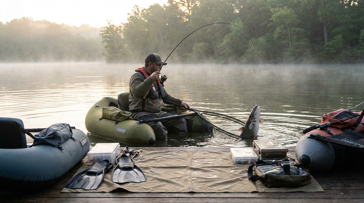 Float tube madcat : avis et guide d'achat complet