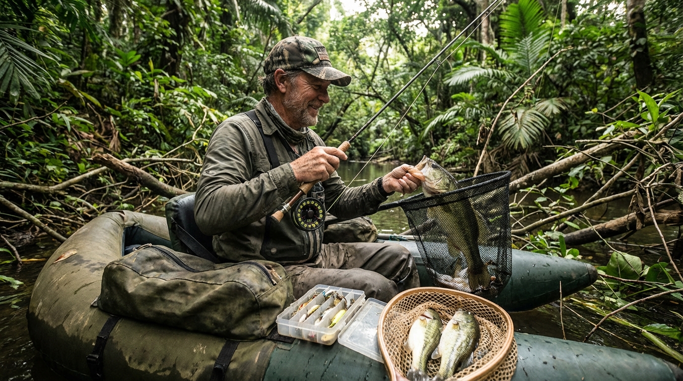 Float tube seven bass jungle operator : notre avis complet