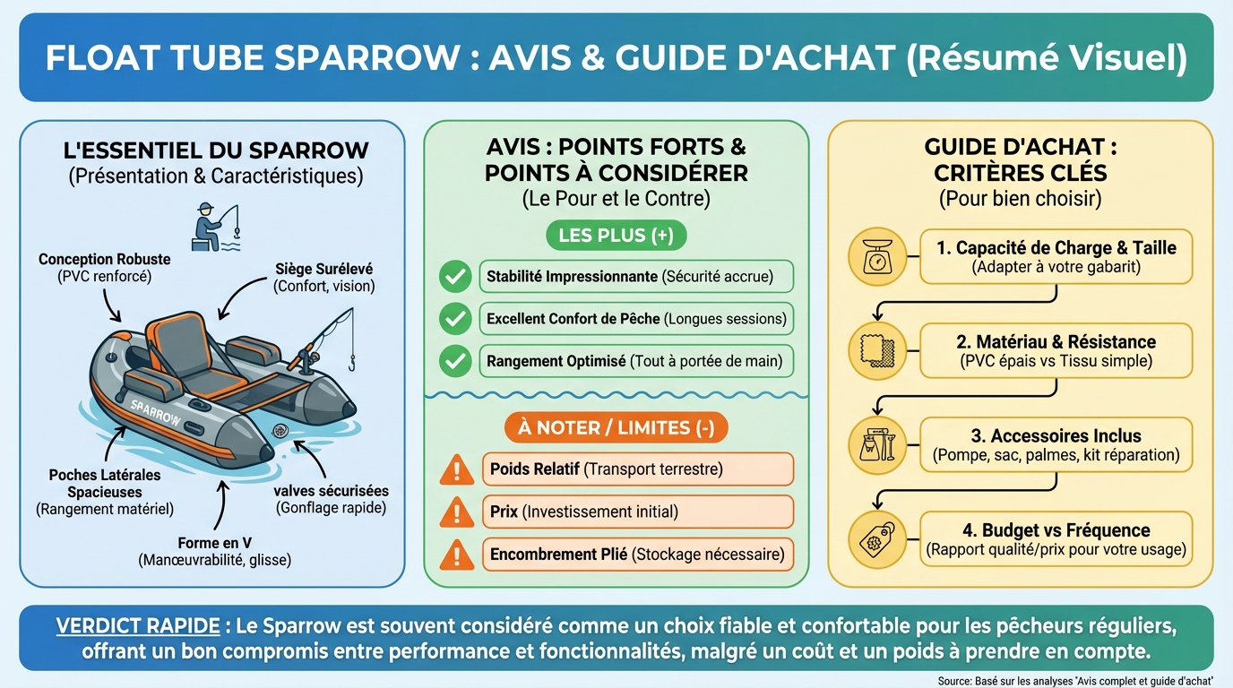 Comparatif des modèles Sparrow