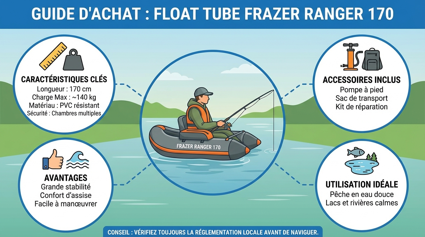 Caractéristiques techniques du Frazer Ranger 170