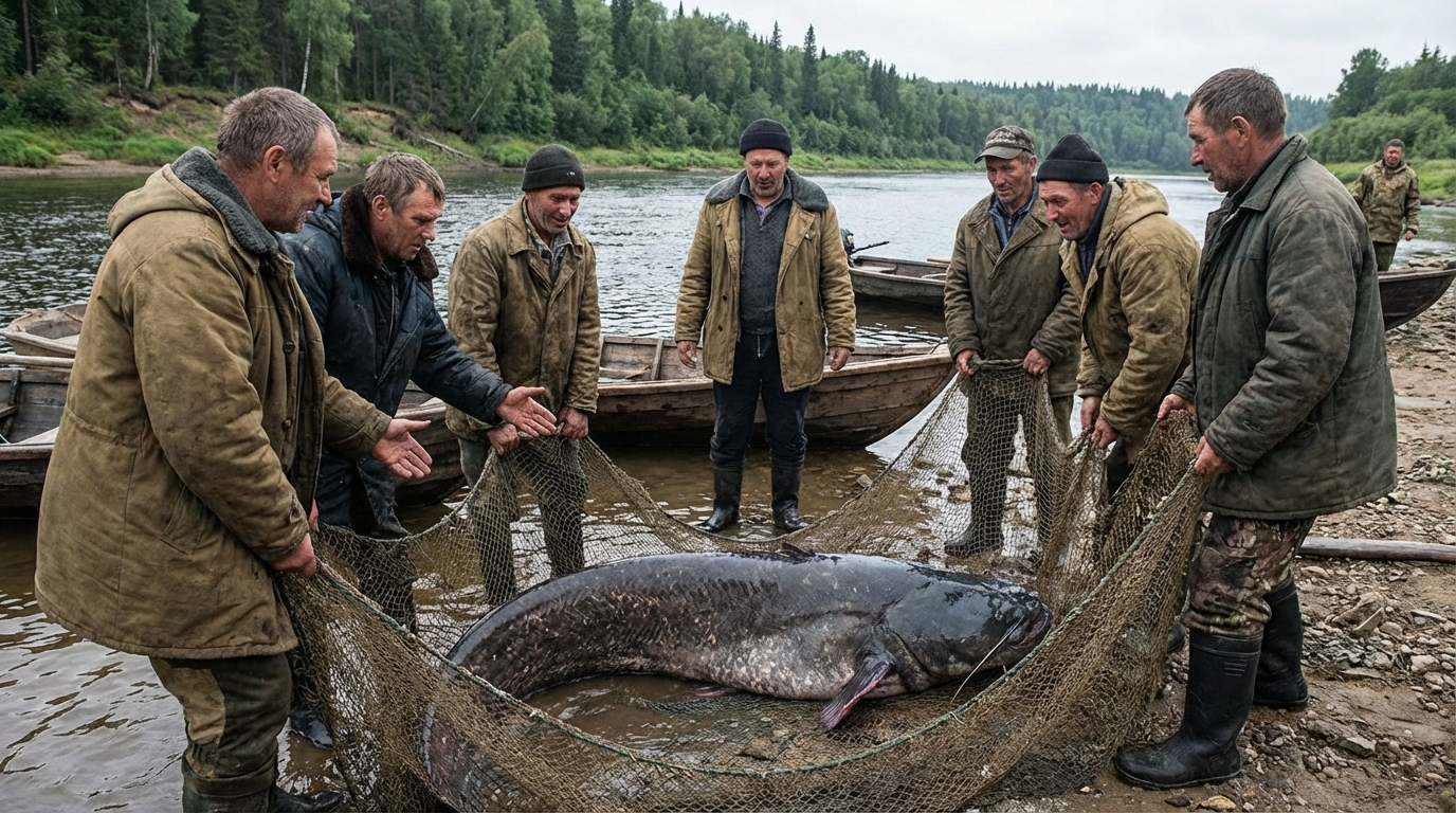 Le silure de 5m en russie : un record à découvrir