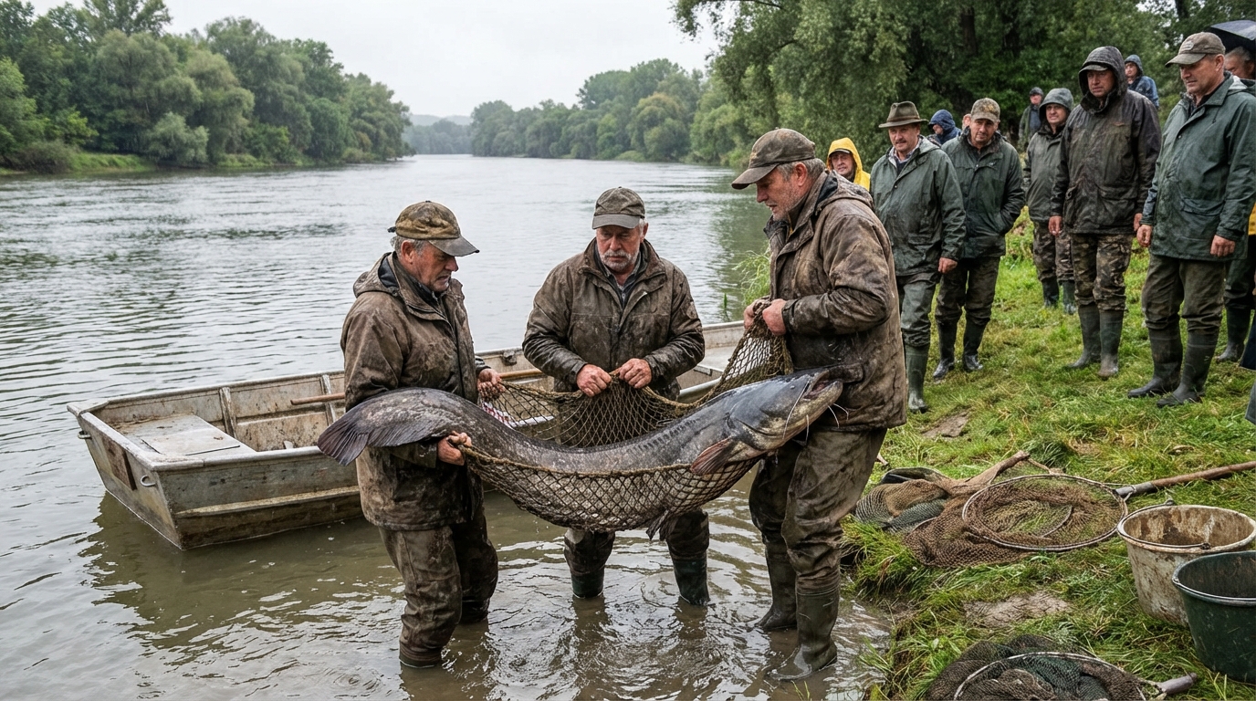 Le silure record du monde : un poisson de 300 kg !