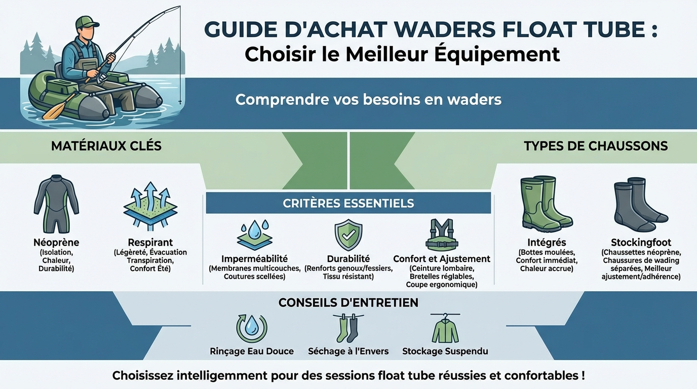 Comparatif des meilleurs waders