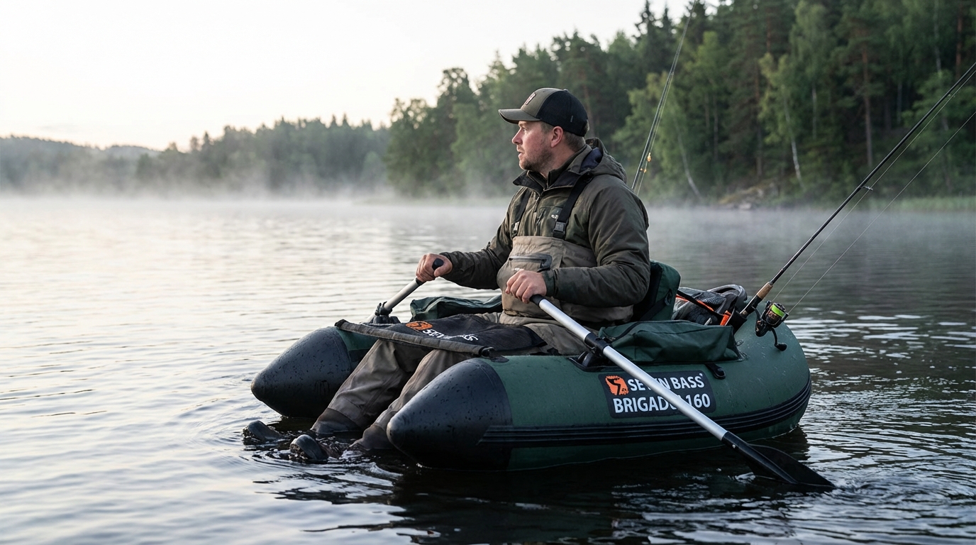 Pourquoi choisir le float tube seven bass brigad 160 ?