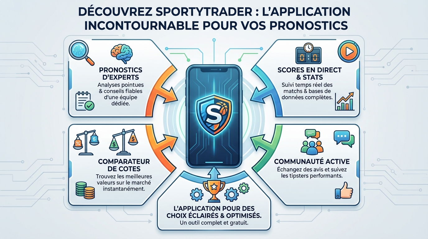 Les fonctionnalités de SportyTrader