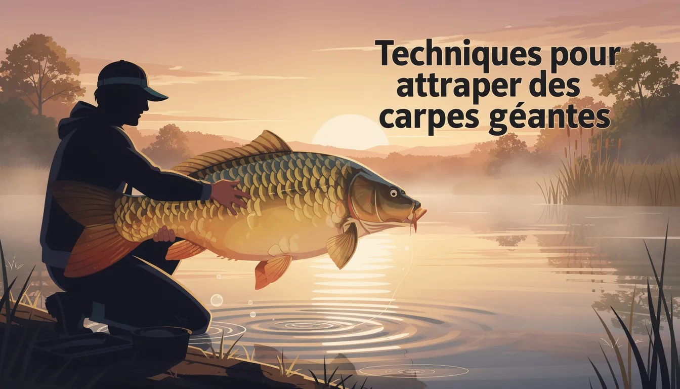 Découvrez la plus grosse carpe au monde : record et anecdotes 1 Techniques pour attraper des carpes géantes