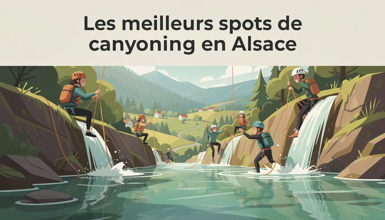 Les meilleurs spots de canyoning en Alsace