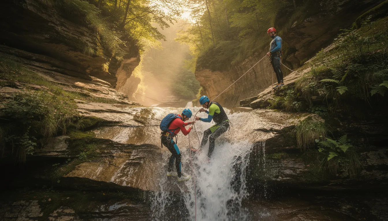 Découvrez le canyoning en alsace : aventures inoubliables