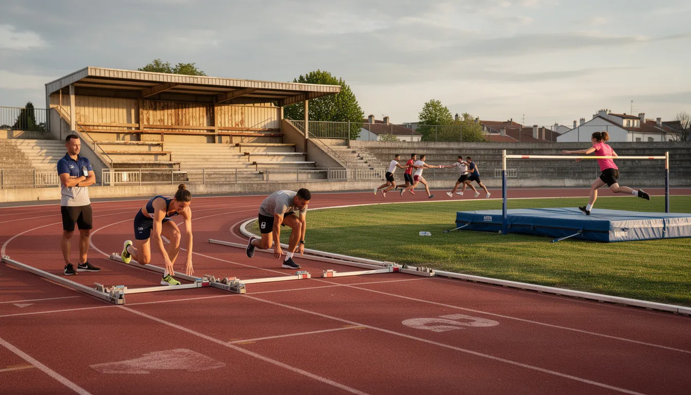 Découvrez le stade niortais athlétisme : histoire et activités