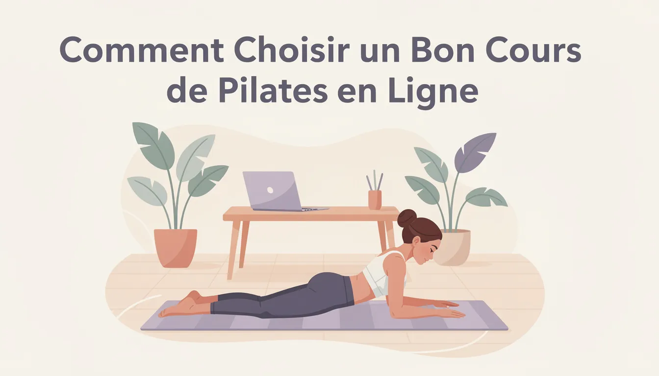 Comment Choisir un Bon Cours de Pilates en Ligne