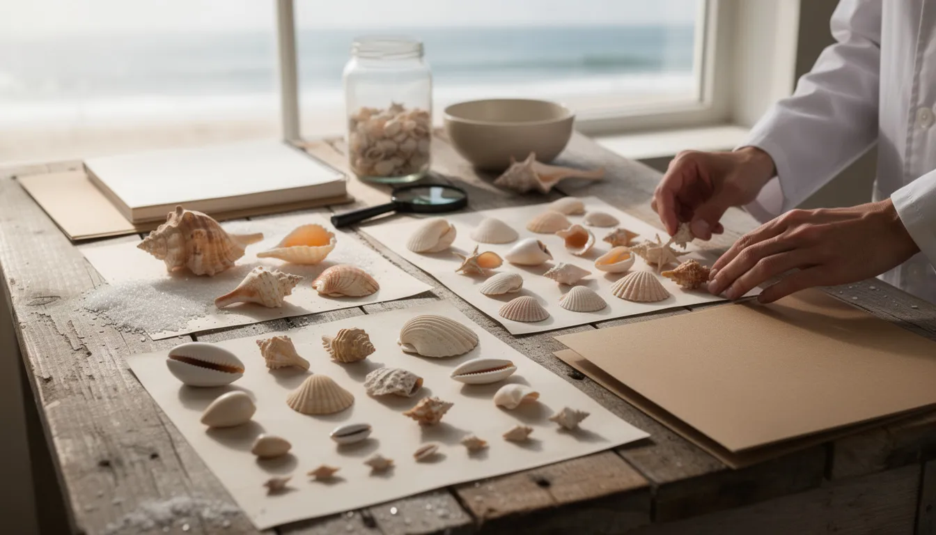 Liste des noms de coquillages : guide complet