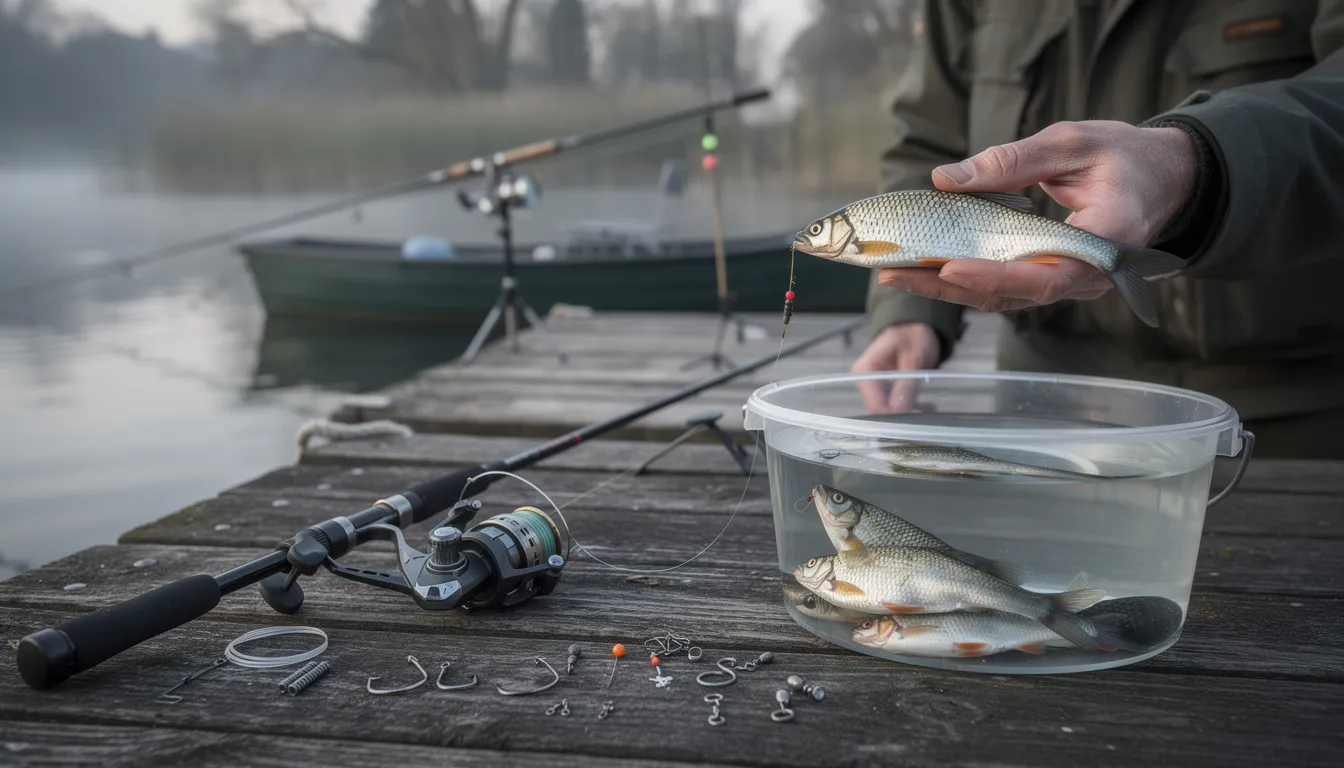 Montage pêche au vif pour le sandre : techniques et conseils