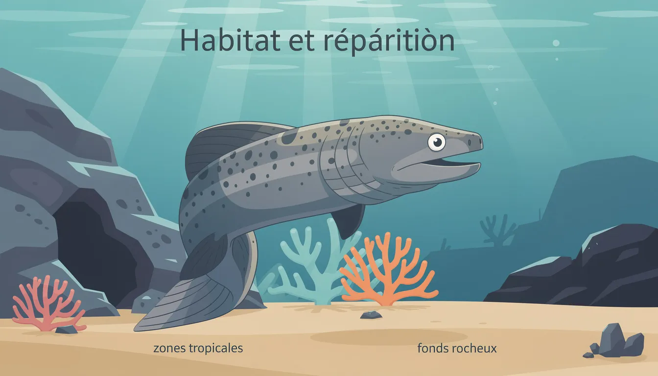 Tout savoir sur la murène électrique : un poisson fascinant 1 Habitat et répartition