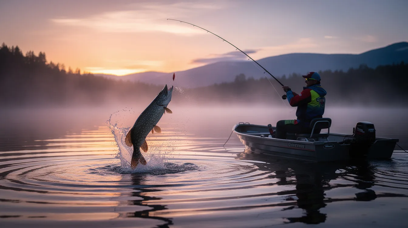 Comment le plus gros brochet a-t-il été capturé ?