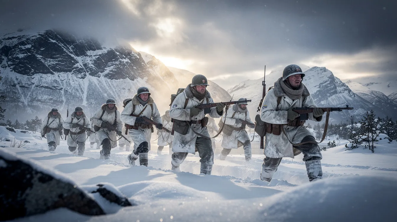 Bataille de narvik : la première victoire alliée en 1940