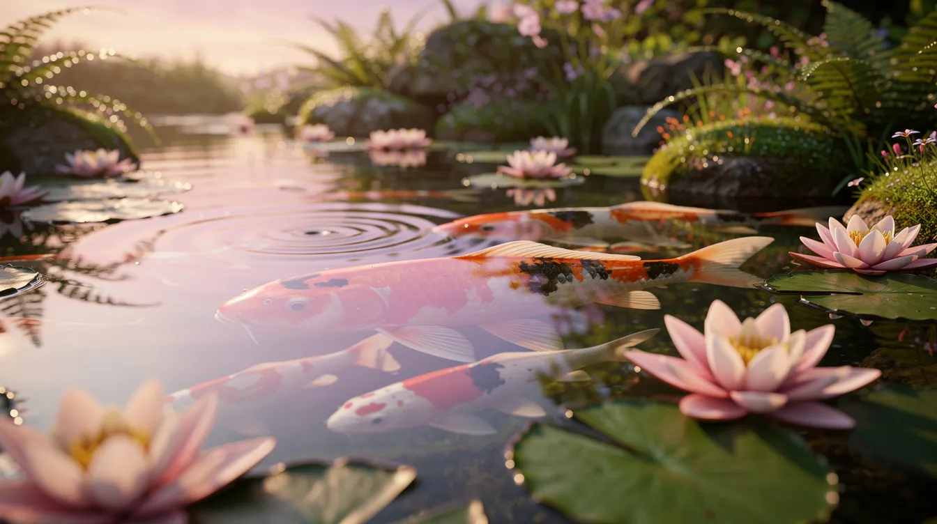 Nourriture carpe koi : 5 choix essentiels pour leur santé 1 Les 5 meilleures nourritures pour carpes koi