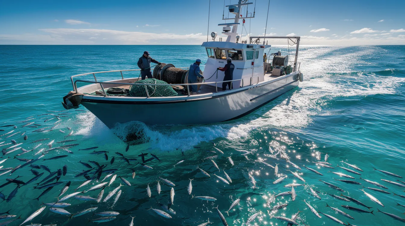 Méthodes modernes de pêche industrielle
