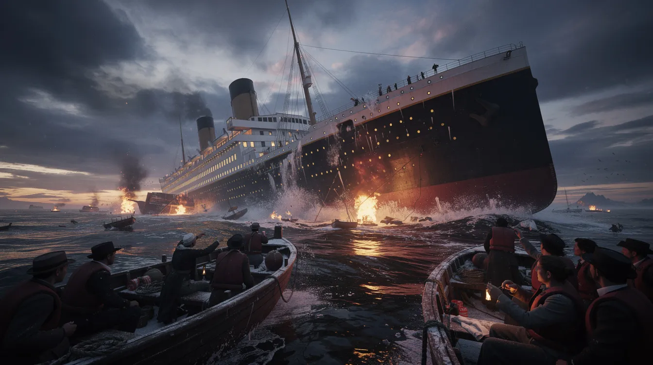Titanic : combien de temps a duré le naufrage ?