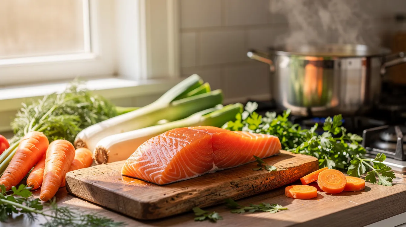 Cuisson saumon court-bouillon : 5 astuces pour réussir 1 Comment préparer votre saumon au court-bouillon ?