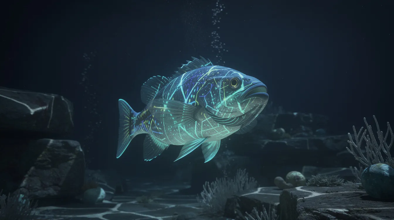 Poisson avec lumière : découvrez les secrets des abysses